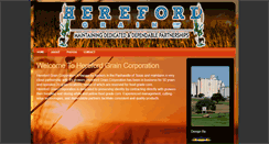 Desktop Screenshot of herefordgraincorp.com